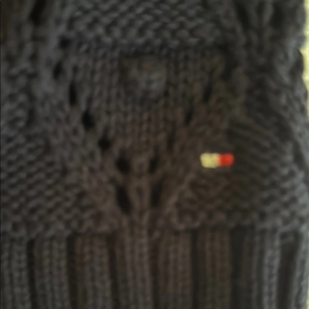 Tommy Hilfiger Women's Navy Blue Long Sleeve Pullover Knit Sweater Size S
